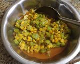 A picture of step 4 of Ridge gourd sabji.