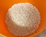 A picture of step 4 of Surti special Umbadiyu.