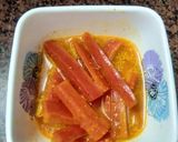 A picture of step 2 of Carrot pickle.