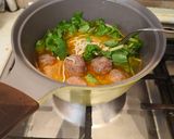 Foto langkah ke 2 dari resep Mie Tek Tek Kuah.