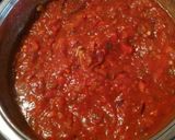 A picture of step 2 of Shakshuka.