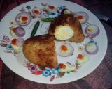 A picture of step 11 of Egg stuff potato soyabean Nargisi.
