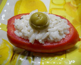 Foto del paso 11 de la receta: Tomates rellenos de arroz, con y sin atun (sin mayonesa)