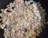 A picture of step 1 of Orzo/ Rice Pasta Stir fry.