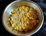 A picture of step 1 of Palak Khichdi.