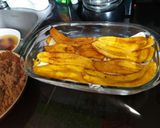 Foto del paso 1 de la receta: Lasaña de plátano maduro