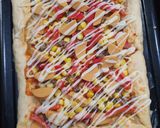Foto langkah ke 8 dari resep Beef Corn Cheese Pizza 🍕.