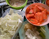 Foto langkah ke 1 dari resep Tumis Ayam Sayur Manis.