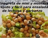 Foto del paso 6 de la receta: Vinagreta de miel y mostaza rápido y fácil para ensalada de lechuga y garbanzo u otras