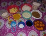 Foto del paso 1 de la receta: Birthday Cake con compota de fresa y kiwi
