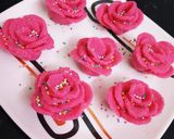 A picture of step 6 of Coconut Rose Sweet.