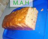 A picture of step 4 of Papaya bread/cake.