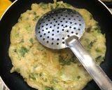 A picture of step 4 of Cabbage-semolina pancake.