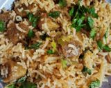 A picture of step 8 of Rajesthan special Gaate ke Rice.