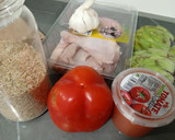 Foto del paso 1 de la receta: Arroz integral con pollo y conejo