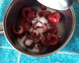 Foto del paso 1 de la receta: Natillas con coulis de cereza