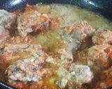 A picture of step 2 of Chicken Patiala.