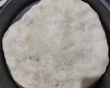 A picture of step 3 of Corn Paneer pizza.