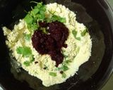 A picture of step 3 of Beetroot Hearts.