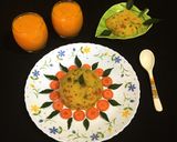 A picture of step 8 of Rawa Upma.