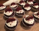 A picture of step 11 of Eggless Red Velvet Cupcake With Buttercream Icing.