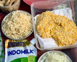 Foto langkah ke 1 dari resep Spaghetti Matcha Cheese Mushroom with Chicken Katsu.