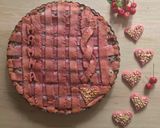 Foto del passaggio 5 della ricetta CROSTATA ROSA con doppia farcitura