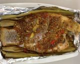Hình bước làm 6 của món Cá diêu hồng nướng giấy bạc