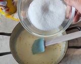 Foto del passaggio 2 della ricetta Panna cotta zafferano e arachidi caramellati