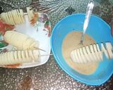 A picture of step 8 of Potato Spiral French Fries.