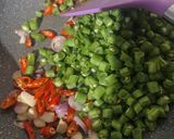 Foto langkah ke 2 dari resep Tumis Tempe Buncis Kecap Manis Pedas #621.