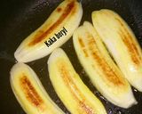 Foto langkah ke 1 dari resep Pisang bakar keju milo || bakar teflon || hemat ||simple.