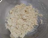 A picture of step 3 of Rava Laddu.