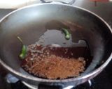 A picture of step 4 of Mango rasam.
