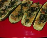 Foto del paso 4 de la receta: Calabacines al horno con pan rallado y perejil