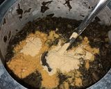 A picture of step 11 of Sarson Da Saag.