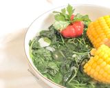 Foto langkah ke 7 dari resep Sayur Bayam Jagung.