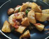 A picture of step 6 of Podi/ Milagu Idli.