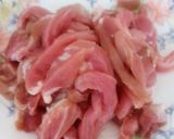 Mustáros petrezselymes sertéstokány recept fázis 1 fotója