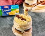 Foto langkah ke 4 dari resep Melted Cheese Dates Dessert.