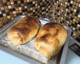 Foto langkah ke 10 dari resep Roti Soft Sourdough dengan Pisang.