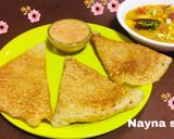 A picture of step 4 of Sooji dosa.