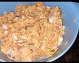 A picture of step 3 of Aloo paneer paratha.