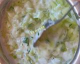 A picture of step 2 of Cucumber Raita.