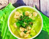 Hình bước làm 3 của món Canh Dưa Hường