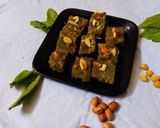 पालक छोले मूंगफली बर्फी रेसिपी चरण 5 फोटो