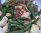 Foto langkah ke 7 dari resep Tumis Buncis Tahu.