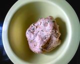 A picture of step 4 of Watermelon poori.