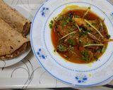 A picture of step 9 of Beef Nalli Nihari.