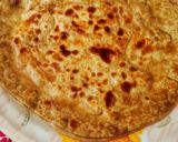 A picture of step 9 of Aloo chicken paratha.